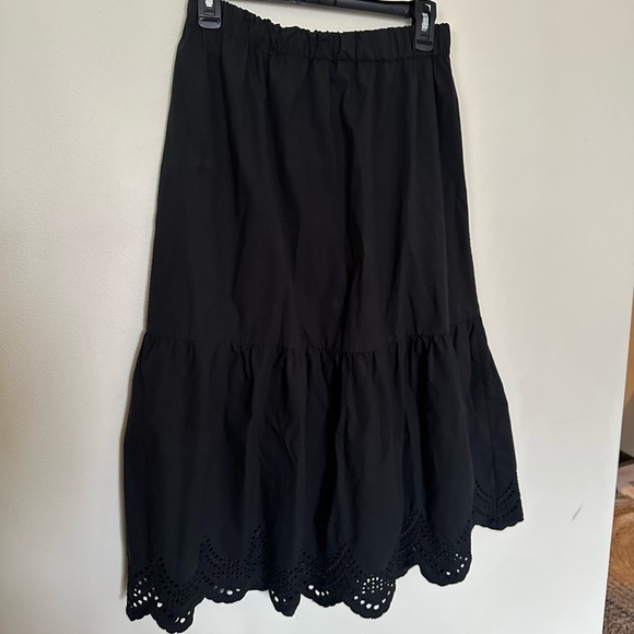 Rails Rhea eyelet skirt size large black - Picture 4 of 8
